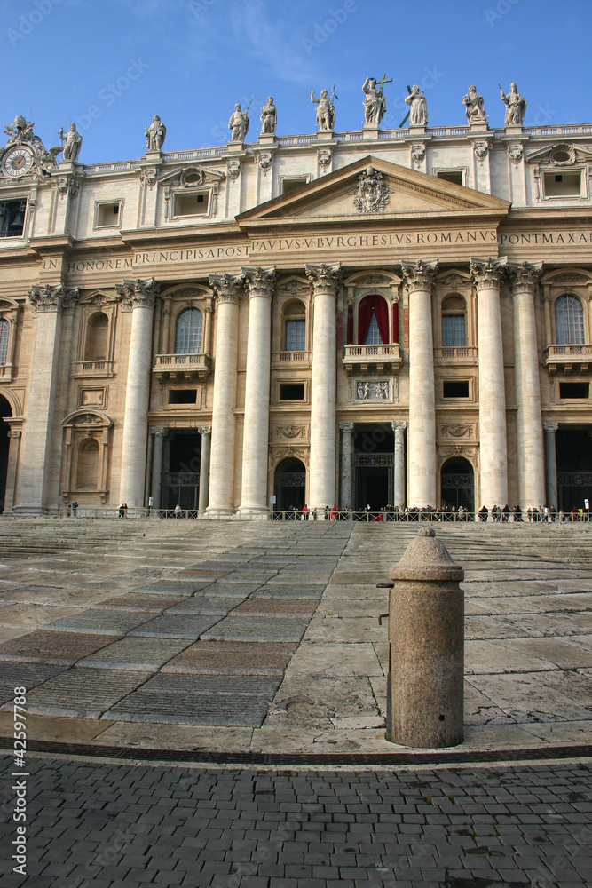 Saint Peter church in Rome