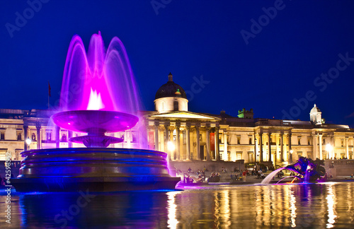 Fountain on Trafalgar Square