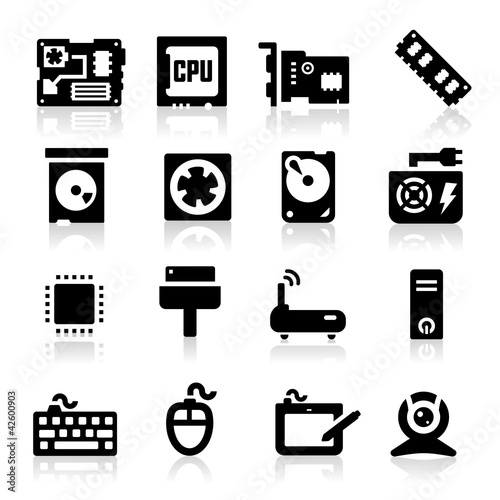 Computer icons set