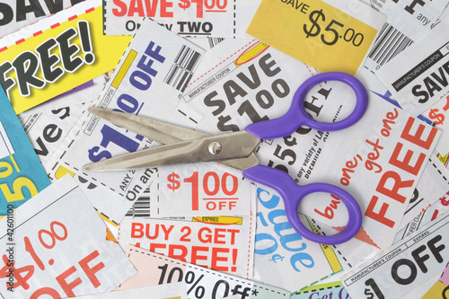 Coupons Pile