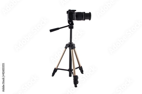 tripod for video and photo shoot with a camera