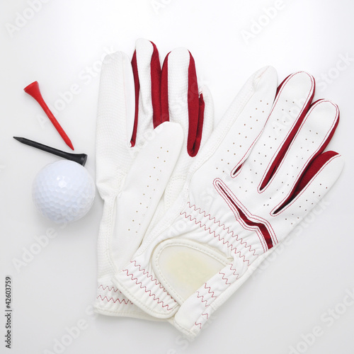 Golf Glove and Ball photo