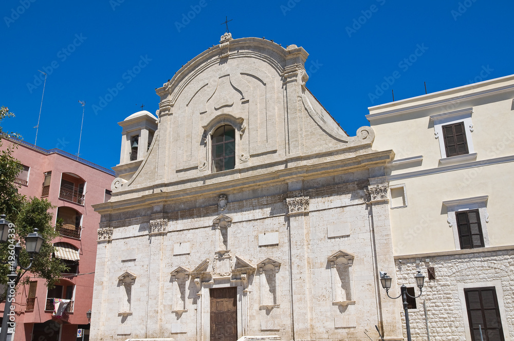 Church of St. Gaetano. Barletta. Puglia. Italy.