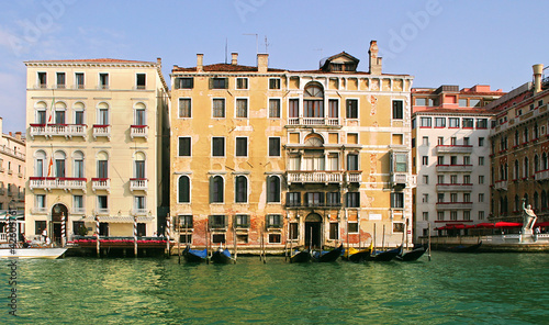 Old houses on Grand Canal.