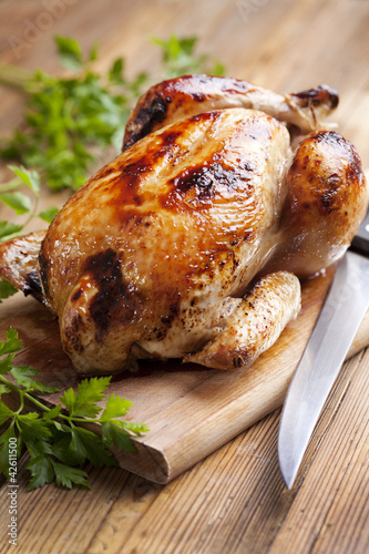 roast chicken photo