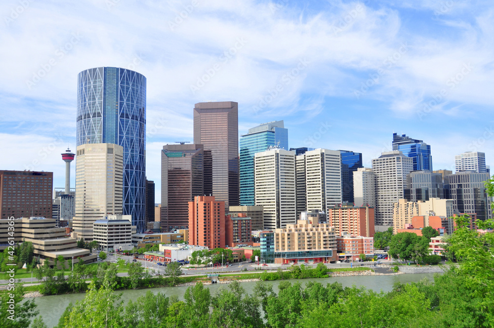 Fototapeta premium Calgary skyline