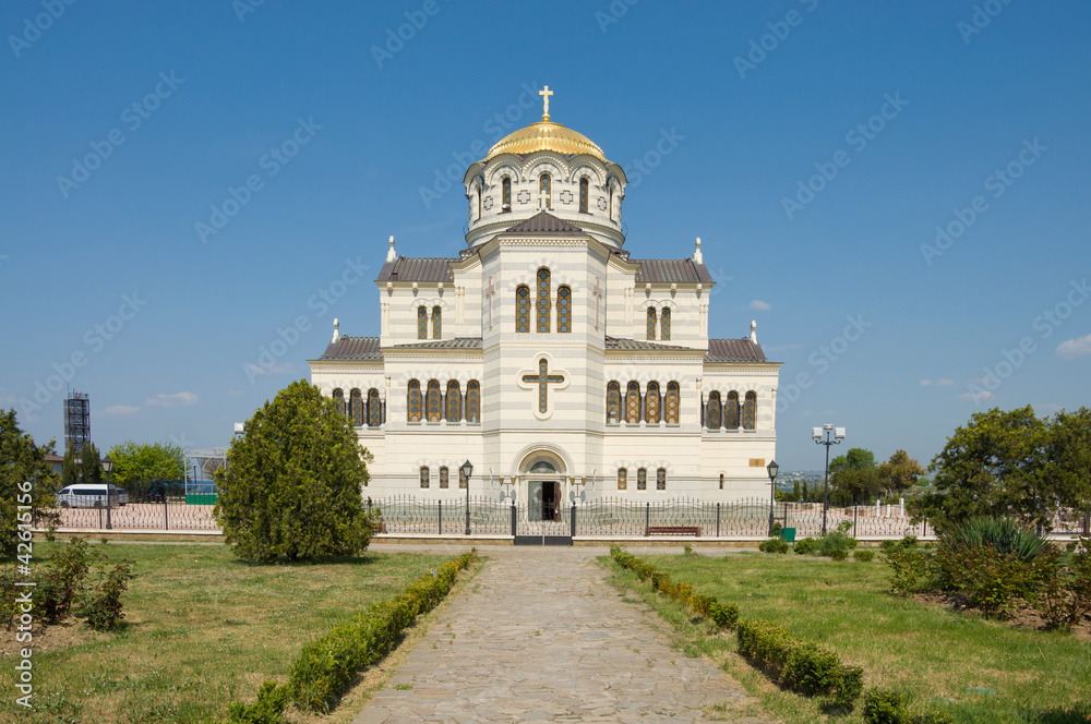 cathedral of St. Vladimir. Chersonesus near Sevastopol in Crimea