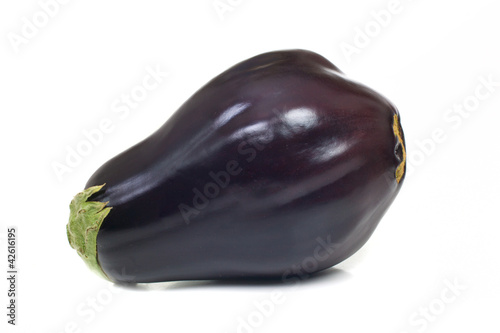 Big ripe aubergine