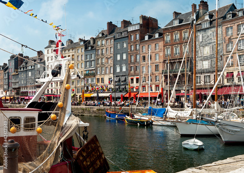 Canvas Print Honfleur - Normandie - France