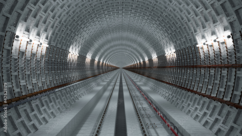 Obraz premium underground tunnel