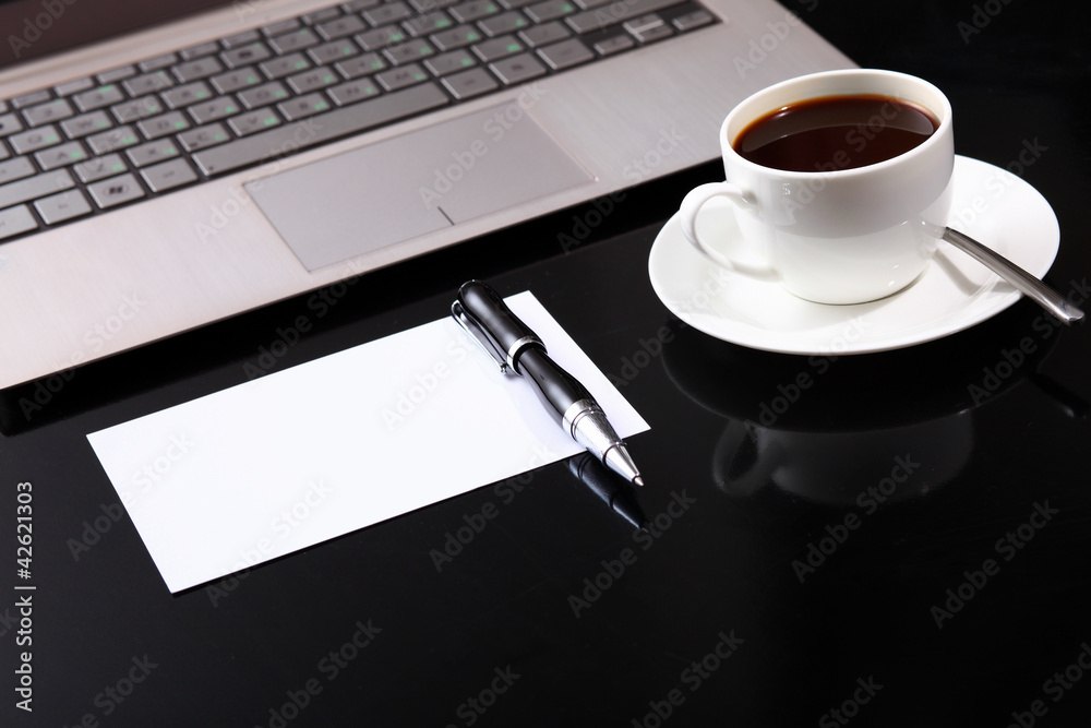 Coffee at business workplace Coffee at business workplace