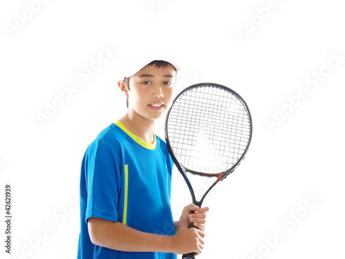 boy playing tennis © Lucky Dragon