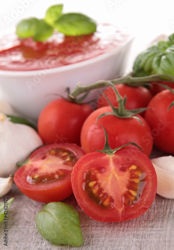 gazpacho/tomato sauce