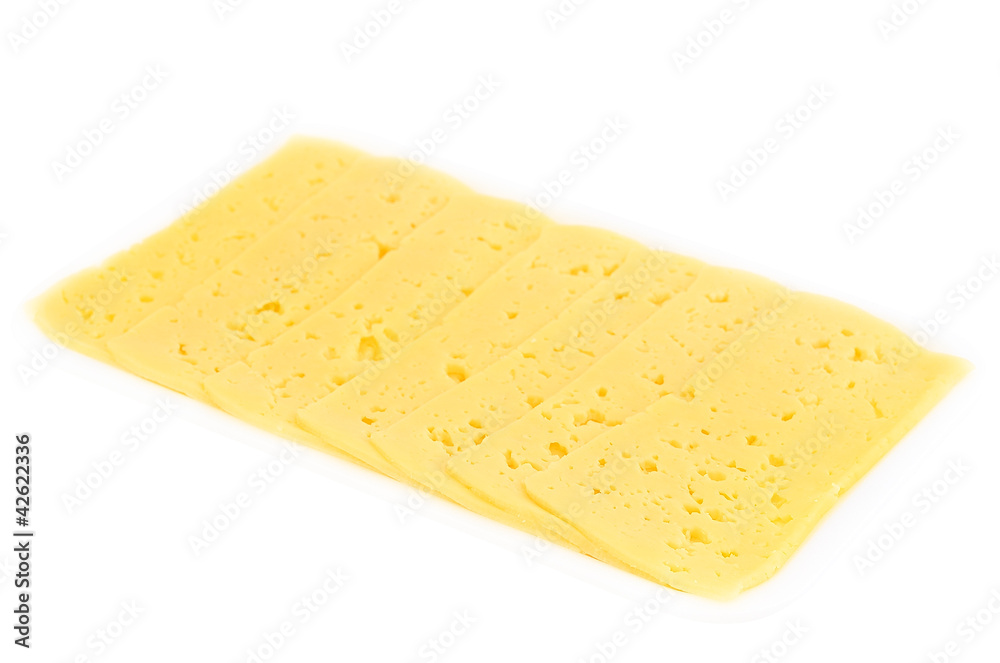 Slices of cheese