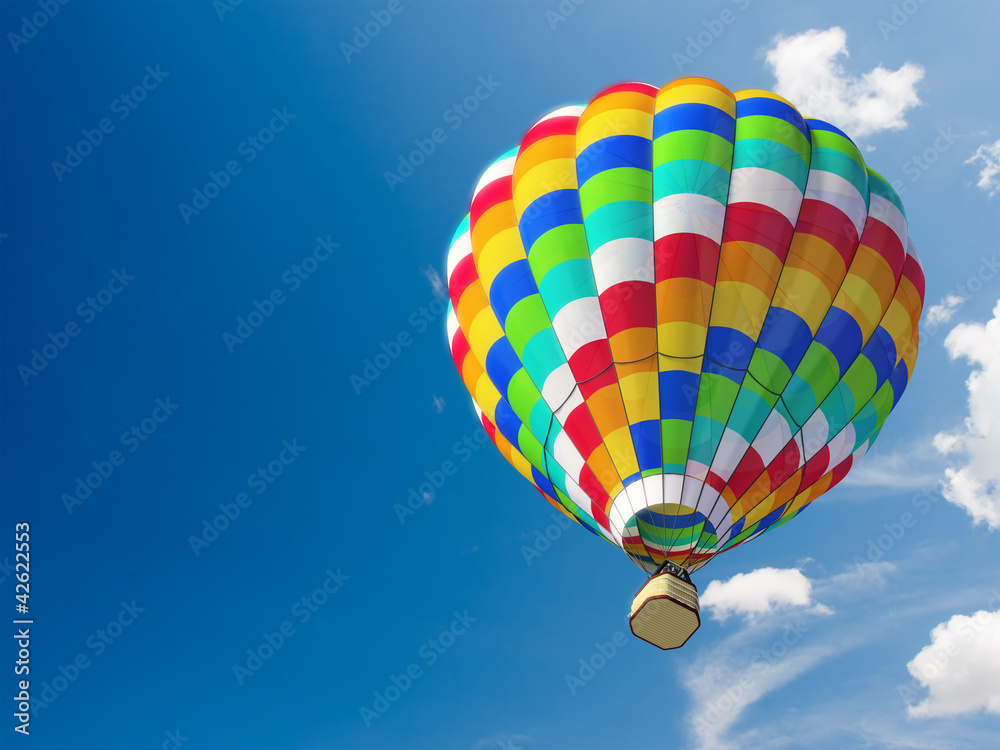 Obraz premium Hot air ballon