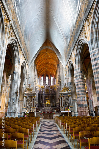 Obraz na plátne Interior of the Church