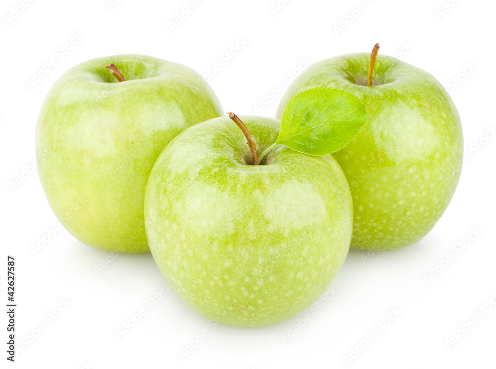 green apples