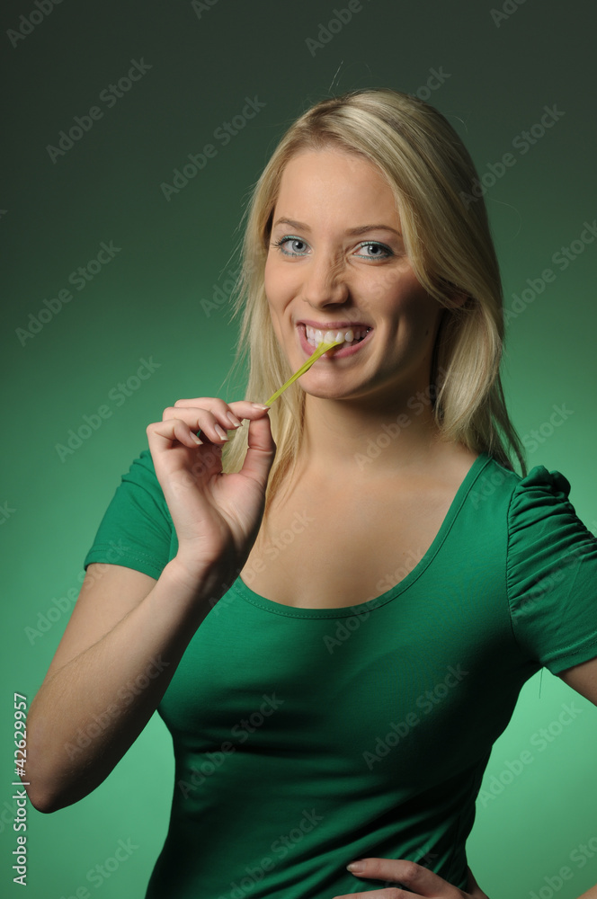 Fototapeta premium Pretty blond girl