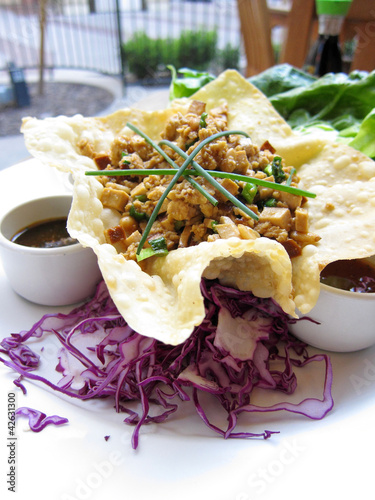 Chicken Lettuce Wraps