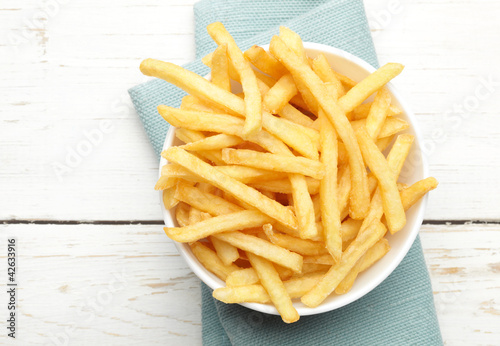 bowl of french fries
