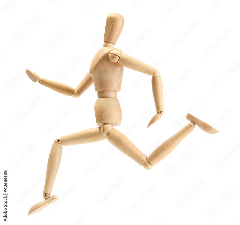 wooden mannequin isolated on white wooden mannequin isolated on white