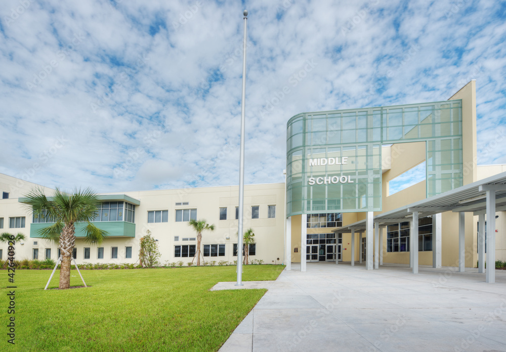 Obraz premium Middle School in Florida
