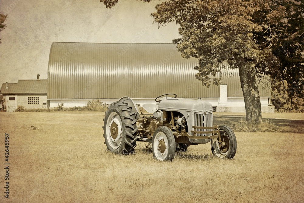 Fototapeta premium American Countryside - Vintage Design