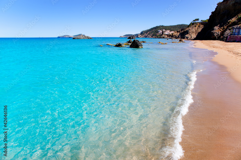 Aiguas Blanques Agua blanca Ibiza beach