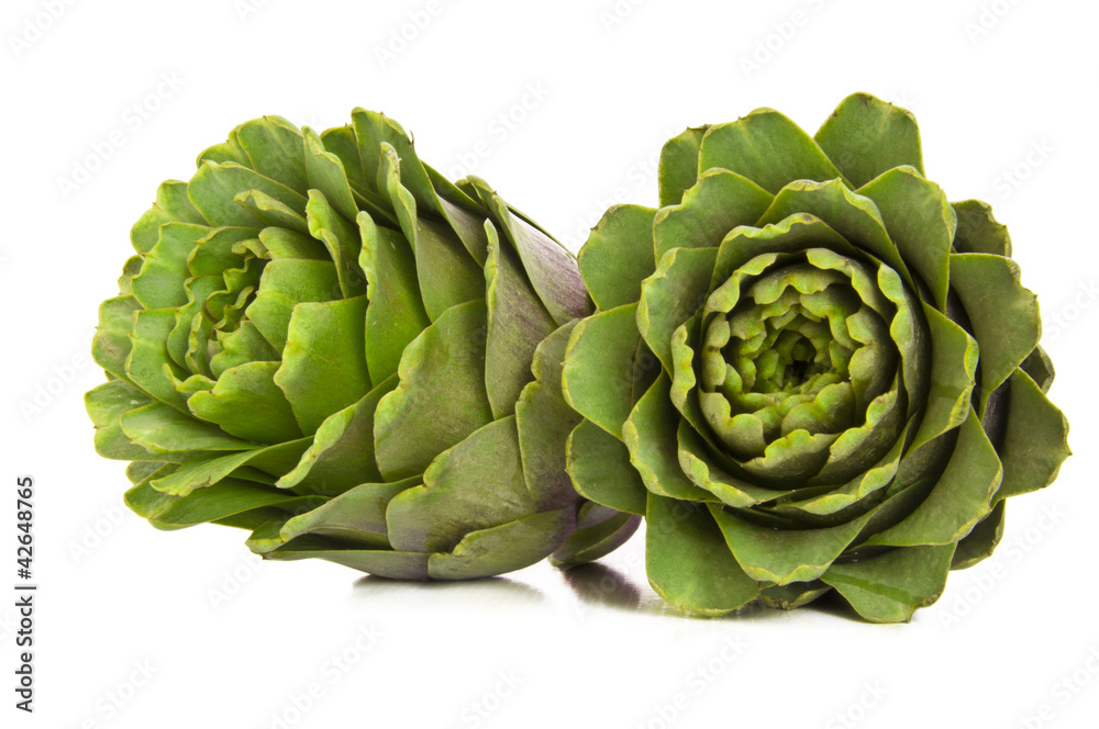 Obraz premium Two Artichokes