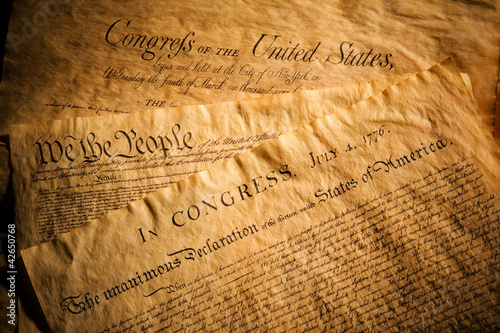 Slika na platnu United States Documents