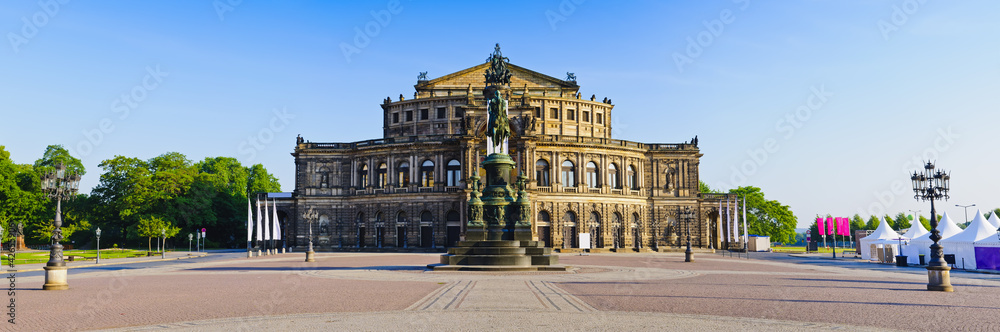 Panorama Semperoper Dresden
