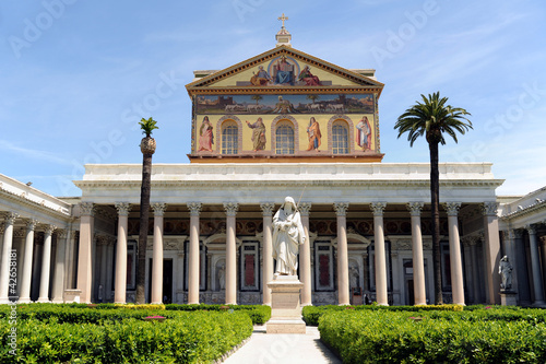 Fotografia Rom Basilika St. Paolo vor den Mauern
