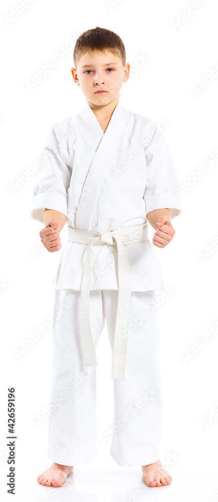 Aikido boy fighting position Aikido boy fighting position