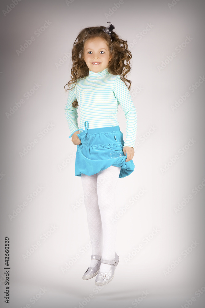 Portrait of a beautiful little girl Portrait of a beautiful little girl