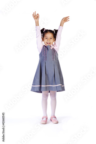 portrait of little girl