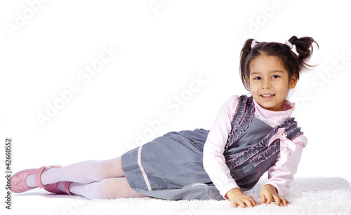 portrait of little girl