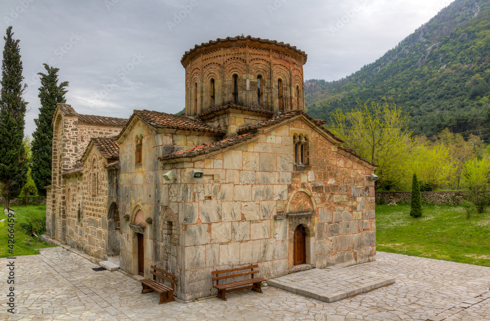 Porta Panagia church (built 1283 AD), Thessaly, Greece