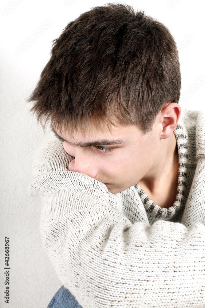 sad young man sad young man