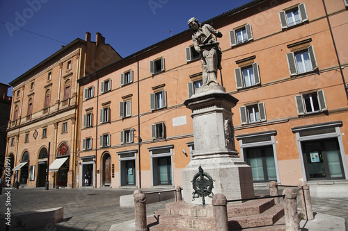 Bologna,Piazza e monumento a Galvani photo
