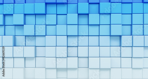 blue cubes texture