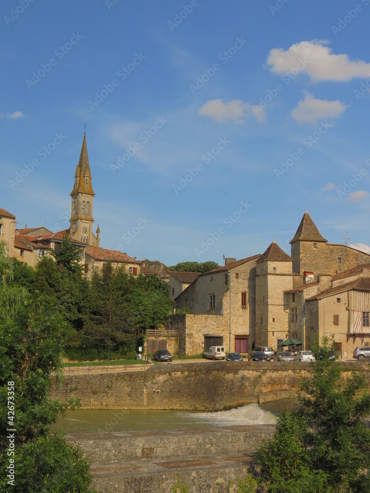 Village de Nérac ; Lot et Garonne ; Aquitaine
