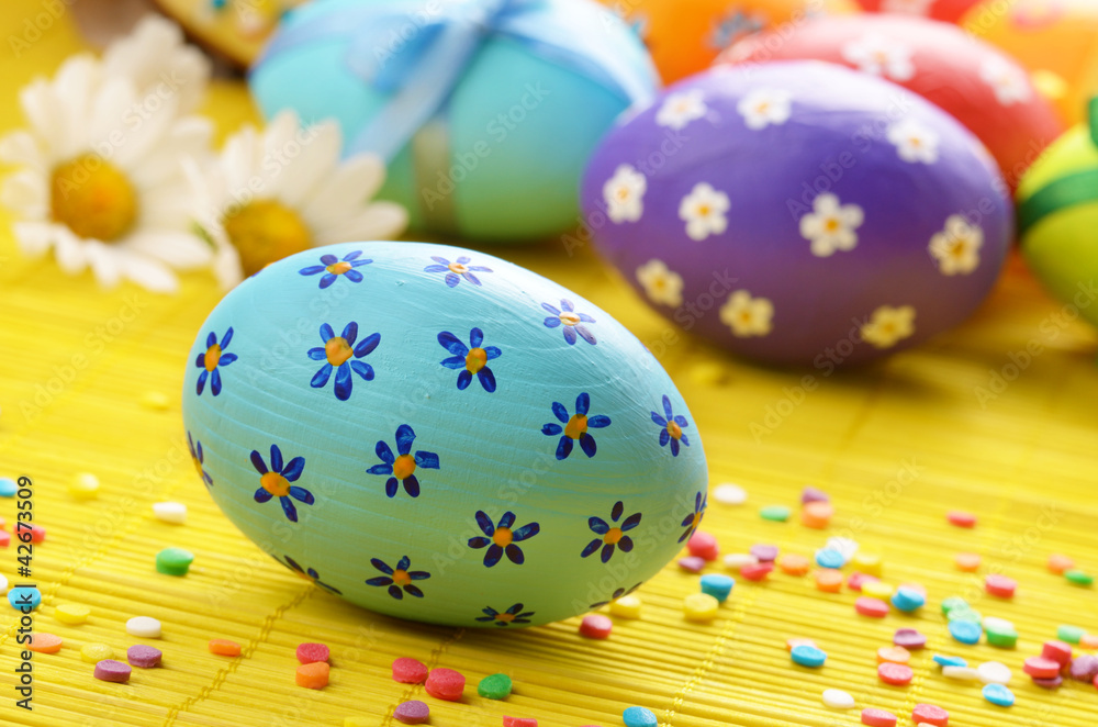 Fototapeta premium Easter eggs