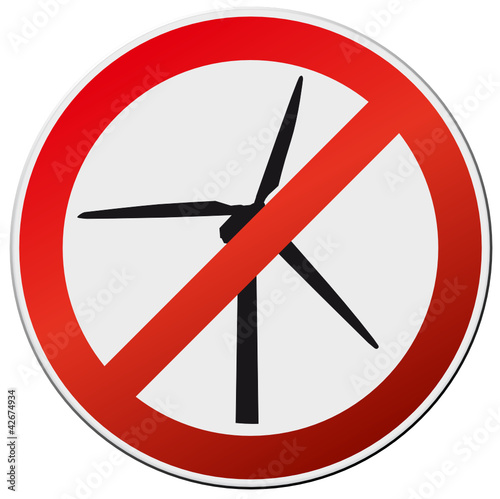 Symbol Protest Windrad