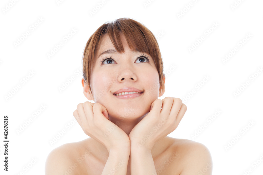 Beautiful young woman. Portrait of asian. Beautiful young woman. Portrait of asian.