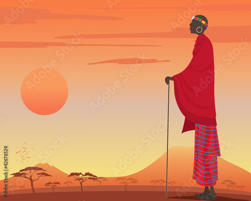masai man