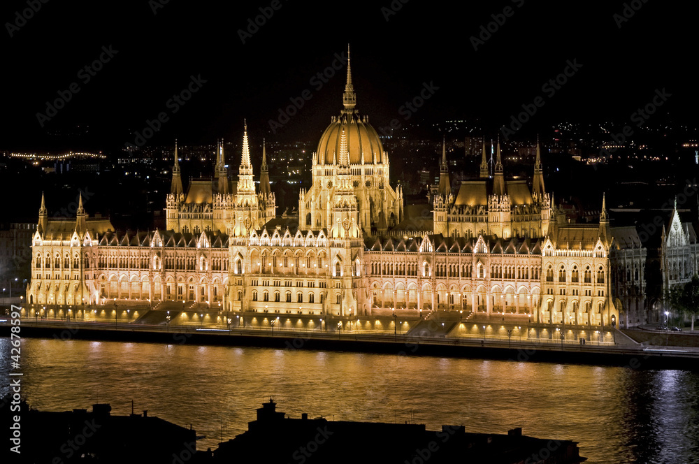 Obraz premium Parliament, Budapest