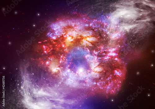 Fototapeta Naklejka Na Ścianę i Meble -  stars in an outer space