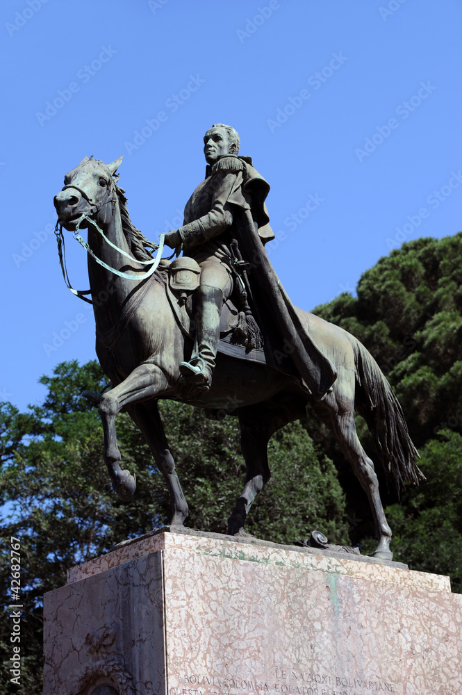 Rom Denkmal Simon Bolivar