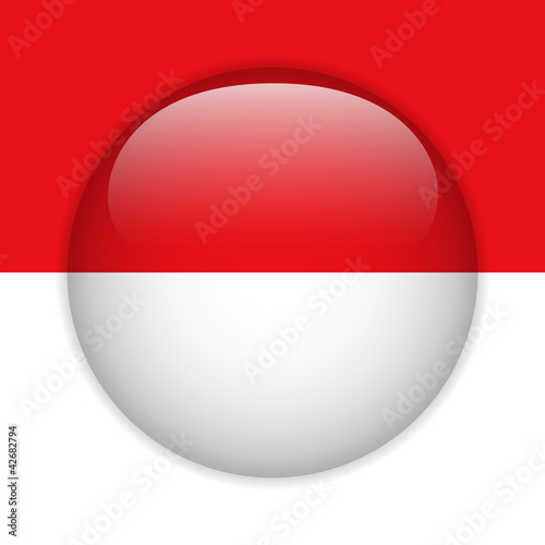Monaco Flag Glossy Button Free Download Monaco Flag Glossy Button - GFXLoad