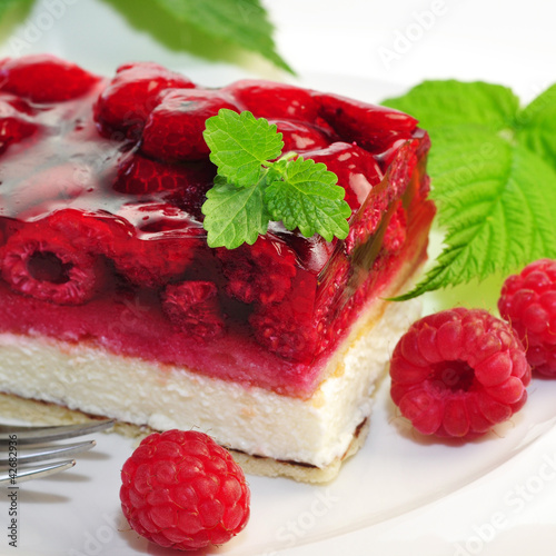 Himbeerkuchen photo